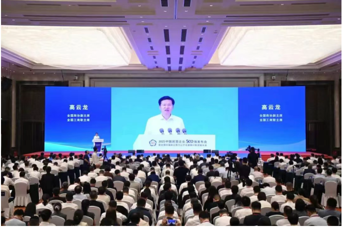 青山、振石、宏旺、甬金等上榜“2025中國民營企業(yè)500強(qiáng)”
